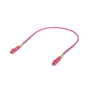 OM4 Duplex LC UPC Fiber Patch Cable